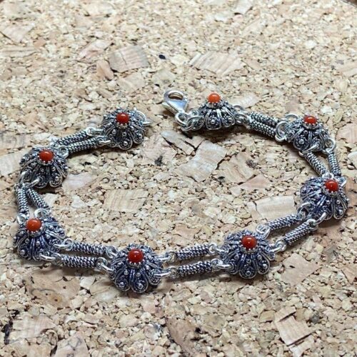 Bracciale Sardo Linea Bottone 2 Br1